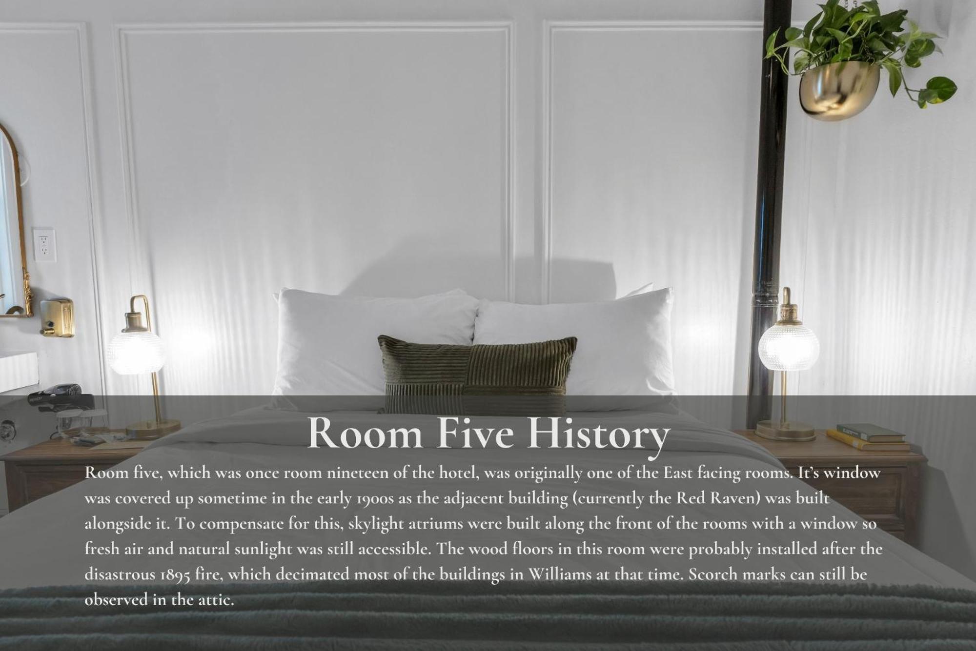 The Historic Grand Canyon Hotel Вильямс Номер фото